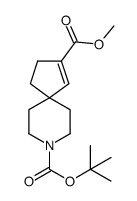 8-Tert-Butyl 2-Methyl 8-Azaspiro[4.5]Dec-1-Ene-2,8-Dicarboxylate Structure