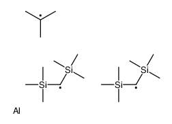 [[bis(trimethylsilyl)methyl-tert-butylalumanyl]-trimethylsilylmethyl]-trimethylsilane Structure