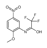 2,2,2-trifluoro-N-(2-methoxy-5-nitrophenyl)acetamide结构式