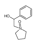 N-(2-hydroxy-2-phenylethyl)pyrrolidine N-oxide Structure