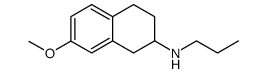 (7-METHOXY-1,2,3,4-TETRAHYDRO-NAPHTHALEN-2-YL)-PROPYL-AMINE HYDROCHLORIDE structure