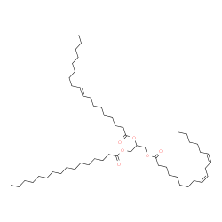 1-Palmitoyl-2-Elaidoyl-3-Linoleoyl-rac-glycerol structure