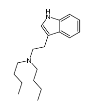 N-butyl-N-[2-(1H-indol-3-yl)ethyl]butan-1-amine Structure