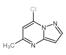 7-chloro-5-methylpyrazolo[1,5-a]pyrimidine structure