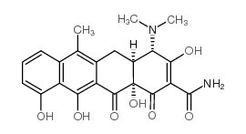 脱水差向四环素结构式