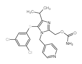 Capravirine Structure