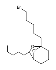 5-(5-bromopentyl)-7-pentyl-6,8-dioxabicyclo[3.2.1]octane Structure