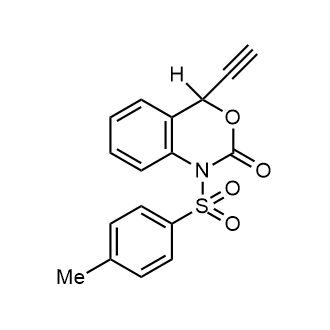 4-乙炔基-1,4-二氢-1-[(4-甲基苯基)磺酰基]-2H-3,1-苯并噁嗪-2-酮图片