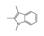 1,2,3-Trimethyl-1H-indole结构式