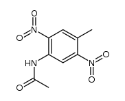 acetic acid-(4-methyl-2,5-dinitro-anilide) Structure