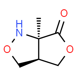 3H,6H-Furo[3,4-c]isoxazol-6-one,tetrahydro-6a-methyl-,cis-(9CI) picture