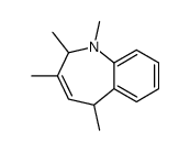 1,2,3,5-tetramethyl-2,5-dihydro-1-benzazepine Structure