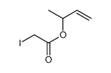 but-3-en-2-yl 2-iodoacetate Structure