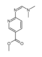 3-Pyridinecarboxylicacid,6-[[(dimethylamino)methylene]amino]-,methylester(9CI) Structure