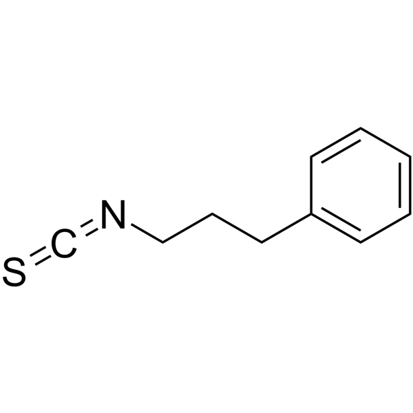 3-Phenylpropyl isothiocyanate Structure