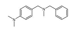 4-((benzyl(methyl)amino)methyl)-N,N-dimethylaniline Structure