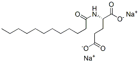 月桂酰谷氨酸钠结构式