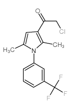 2-氯-1-[2,5-二甲基-1-[3-(三氟甲基)苯基]-1H-吡咯-3-基]-1-乙酮图片