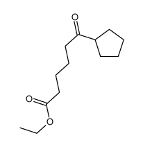 ethyl 6-cyclopentyl-6-oxohexanoate结构式