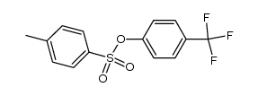 4-(trifluoromethyl)phenyl tosylate Structure