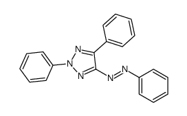 (2,5-diphenyltriazol-4-yl)-phenyldiazene结构式