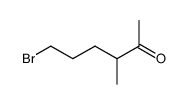 6-bromo-3-methylhexan-2-one Structure