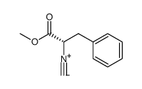 methyl (S)-(-)-2-isocyano-3-phenylpropionate结构式