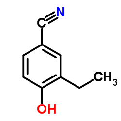 3-Ethyl-4-hydroxybenzonitrile结构式