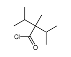 2,3-dimethyl-2-propan-2-ylbutanoyl chloride Structure