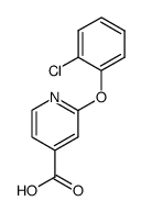 2-(2-chlorophenoxy)isonicotinic acid结构式