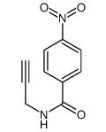 4-nitro-N-prop-2-ynylbenzamide Structure