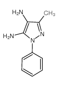 3-甲基-1-苯基-1H-吡唑-4,5-二胺图片