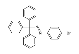 (4-bromophenyl)-trityldiazene Structure