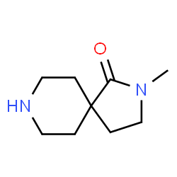 2,8-Diazaspiro[4.5]decan-1-one, 2-Methyl- structure