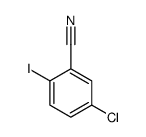 5-chloro-2-iodobenzonitrile structure