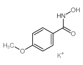 N-hydroxy-4-methoxy-benzamide structure