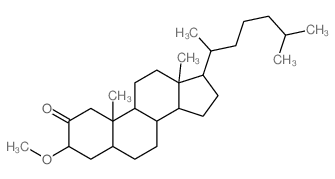 Cholestan-2-one,3-methoxy-, (3b,5a)- (9CI) picture