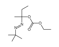 2-(tert-butyldiazenyl)butan-2-yl ethyl carbonate Structure