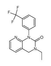 3-ethyl-1-(3-trifluoromethyl-phenyl)-3,4-dihydro-1H-pyrido[2,3-d]pyrimidin-2-one Structure