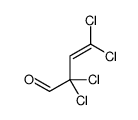 2,2,4,4-tetrachlorobut-3-enal Structure