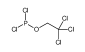 dichloro(2,2,2-trichloroethoxy)phosphane Structure