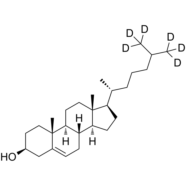 Cholesterol-d6 Structure