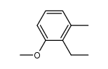 2-ethyl-3-methylanisole结构式