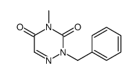 2-benzyl-4-methyl-1,2,4-triazine-3,5-dione结构式