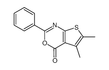 5,6-dimethyl-2-phenyl-4H-thieno[2,3-d][1,3]oxazin-4-one picture