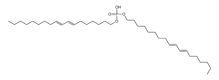 di(octadecadienyl) hydrogen phosphate Structure