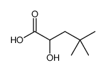 2-hydroxy-4,4-dimethylpentanoic acid Structure