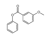 phenyl 3-methoxybenzoate Structure