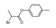 2-bromo-propionic acid p-tolyl ester结构式