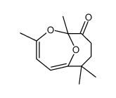 2,2,6,8-tetramethyl-7,11-dioxabicyclo[4.4.1]undeca-1(10),8-dien-5-one Structure